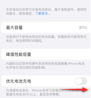 蓝田苹果15维修分享iPhone15充电到80%就充不进电了怎么办 