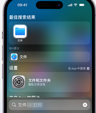 蓝田apple维修中心分享iPhone文件应用中存储和找到下载文件 