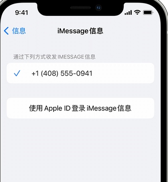 蓝田apple维修iPhone上无法正常发送iMessage信息 