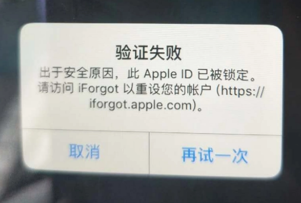 蓝田iPhone维修分享iPhone上正常登录或使用AppleID怎么办 