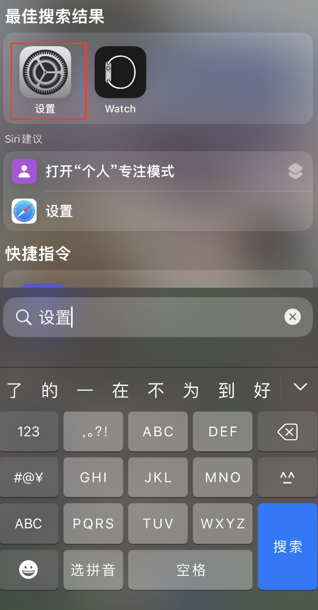 蓝田苹果手机维修分享：iPhone 找不到“设置”或“App Store”怎么办？ 