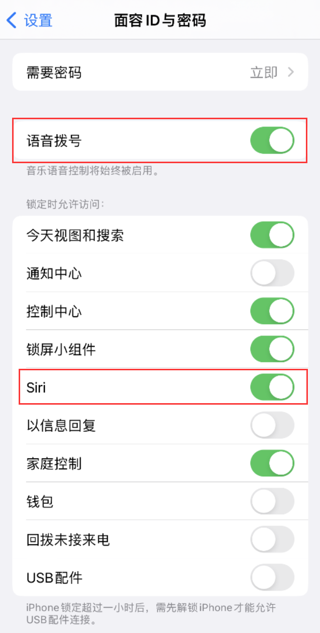 蓝田苹果维修网点分享不解锁 iPhone 的情况下通过 Siri 拨打电话的方法 