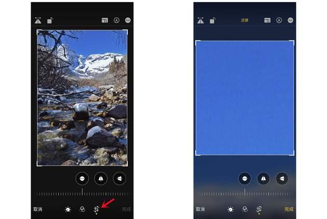 蓝田苹果手机维修分享iPhone手机如何使用裁剪功能隐藏照片 